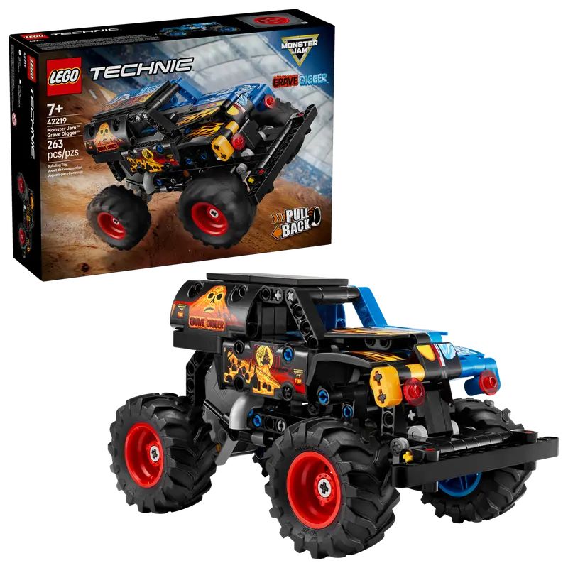 Конструктор LEGO Technic - Monster Jam Grave Digger Fire & Ice Set